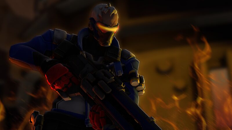 Soldier 76: Lone Warrior 4K Wallpaper