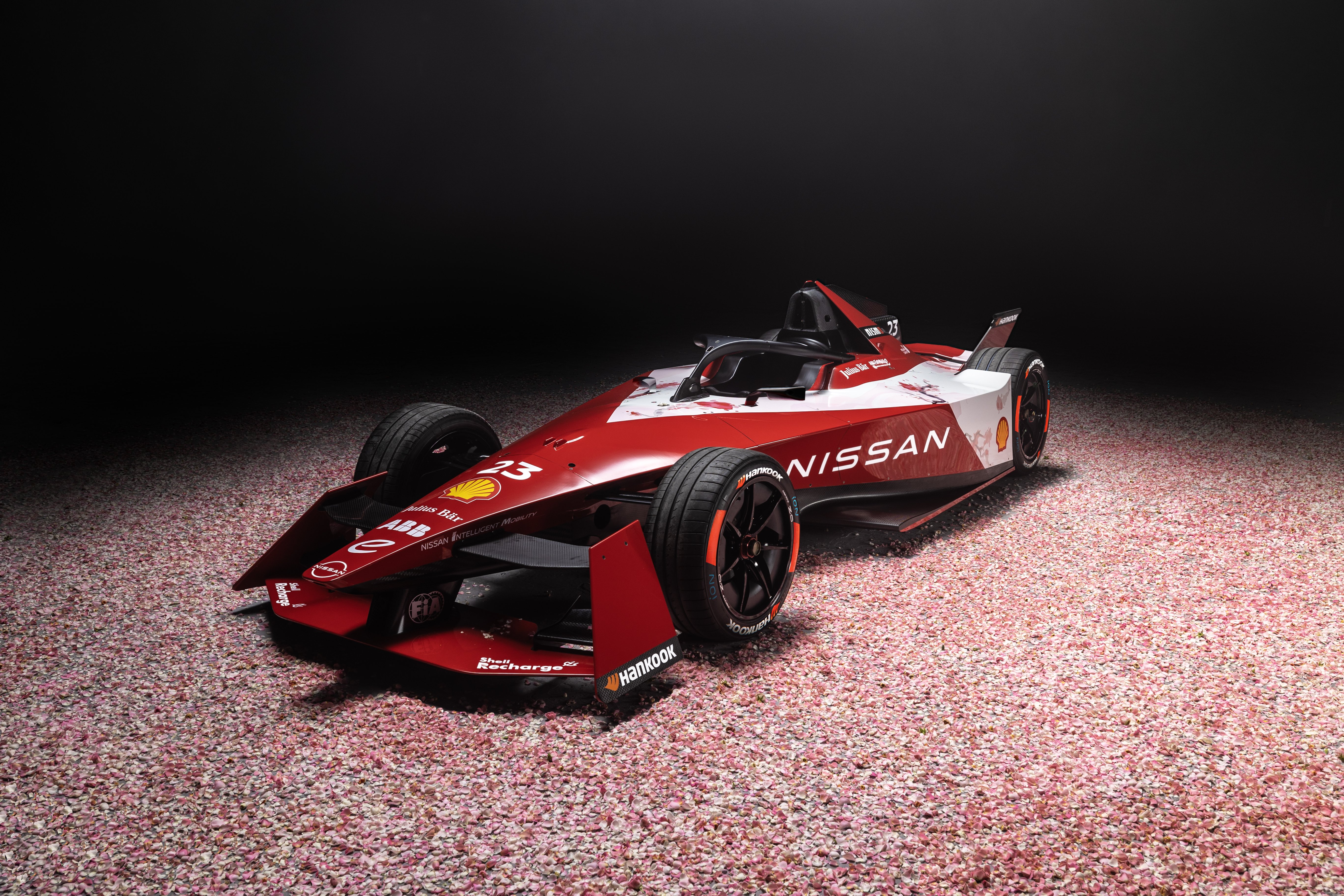 Nissan E-4ORCE: Electric Racing Power 4K 5K Wallpaper