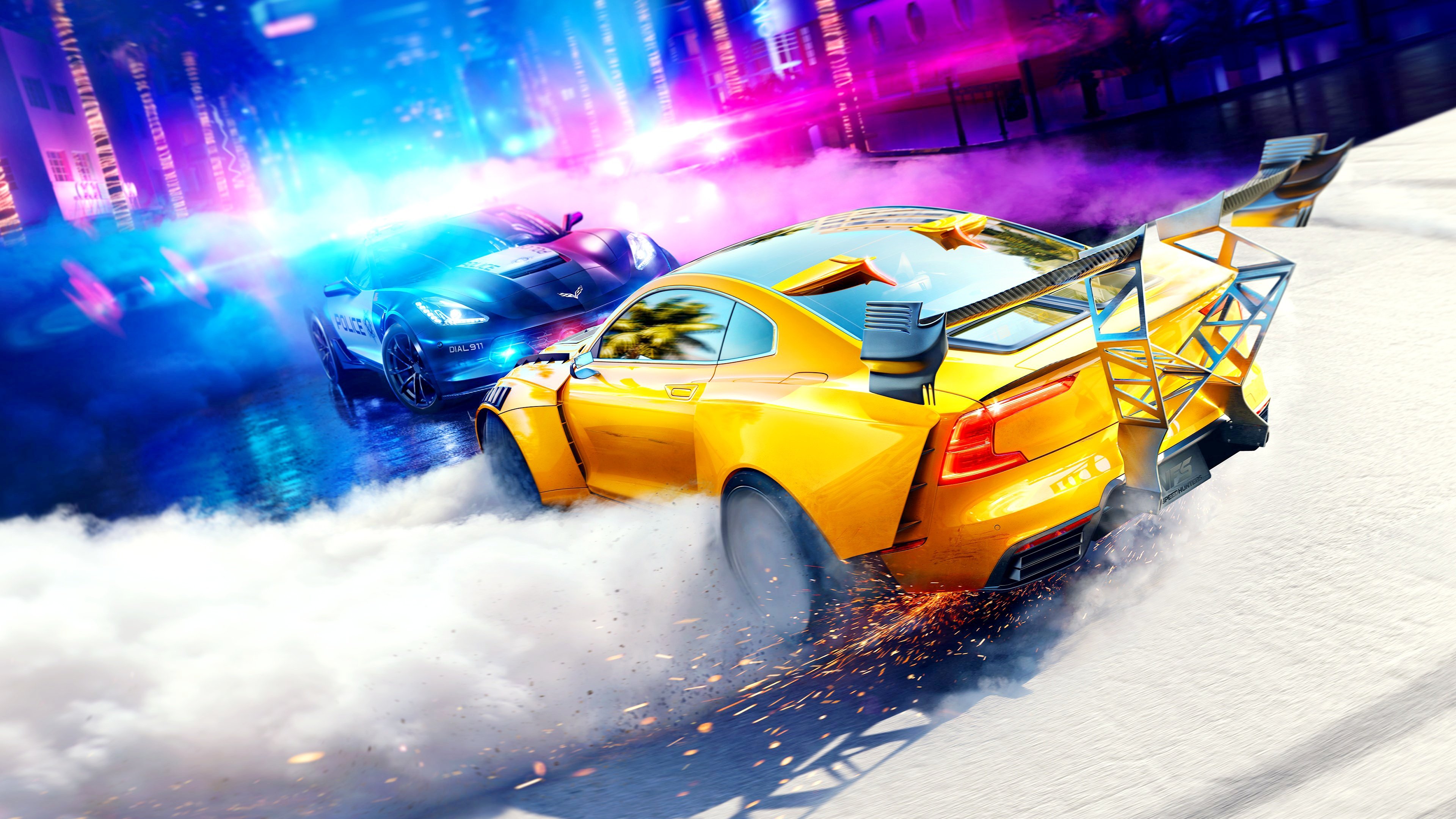 Need for Speed Heat: Ultimate Race Showdown 4K Wallpaper
