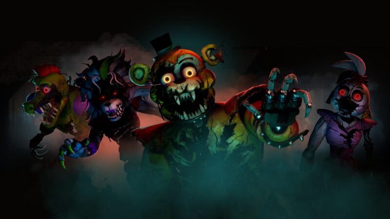 FNAF: Security Breach - Nightmare Animatronics 4K Wallpaper