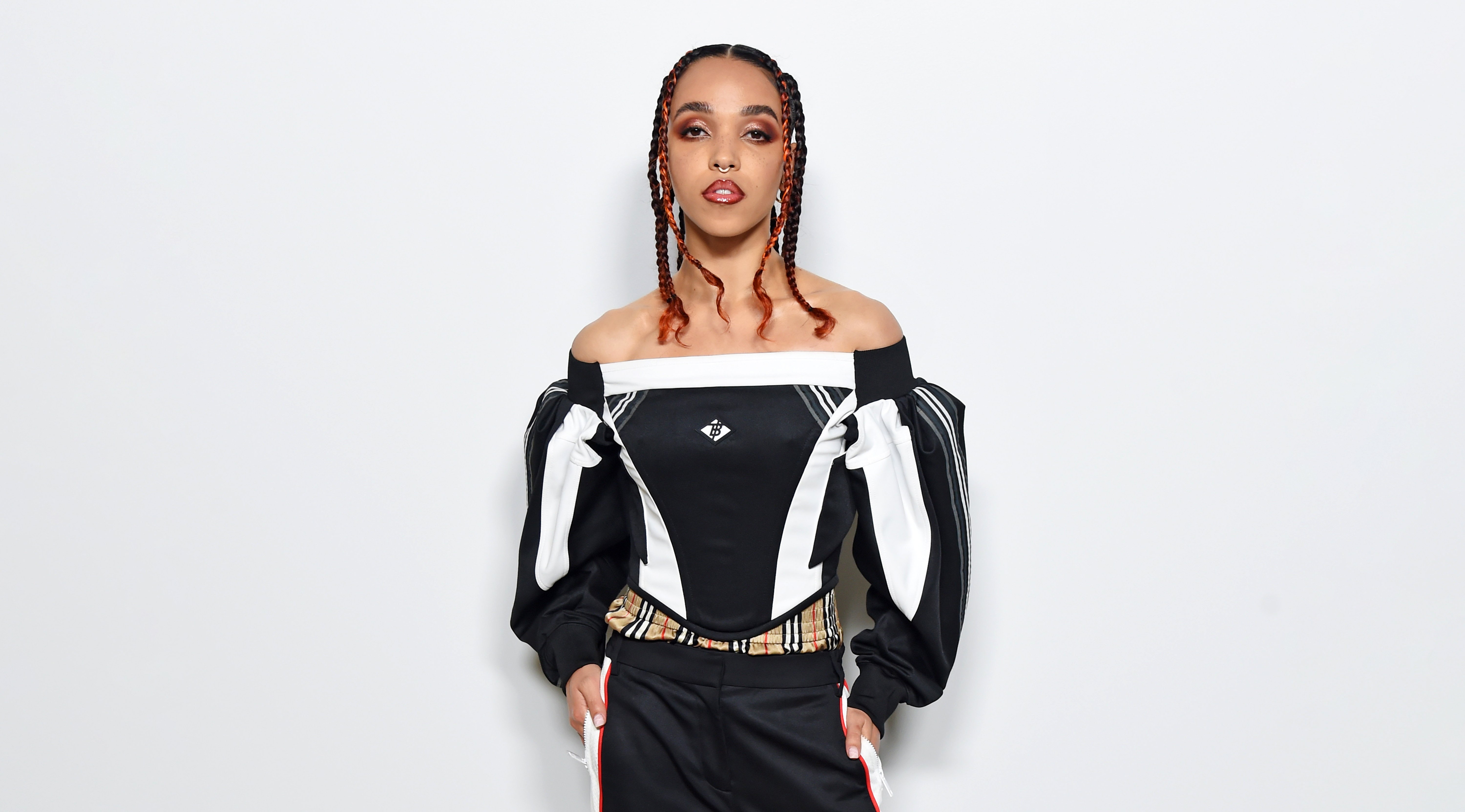 FKA Twigs: Bold Fashion Statement 4K 5K Wallpaper