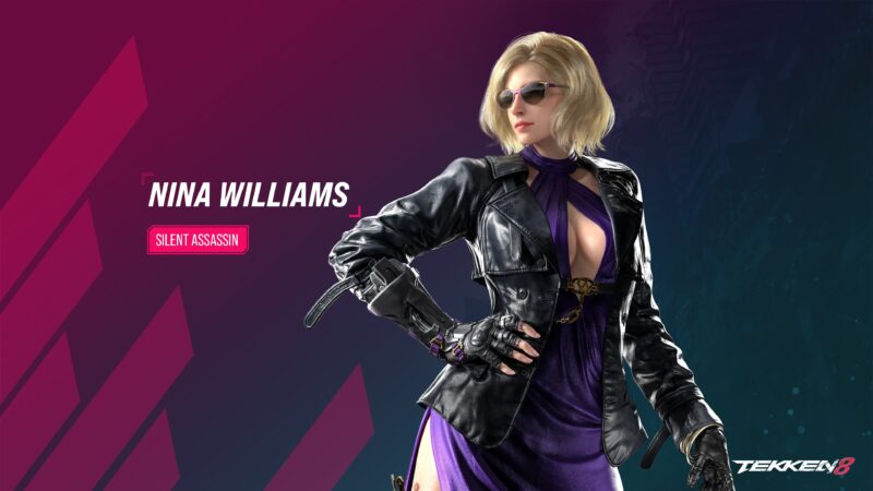 Nina Williams: Tekken 8 Fierce Fighter 4K Wallpaper