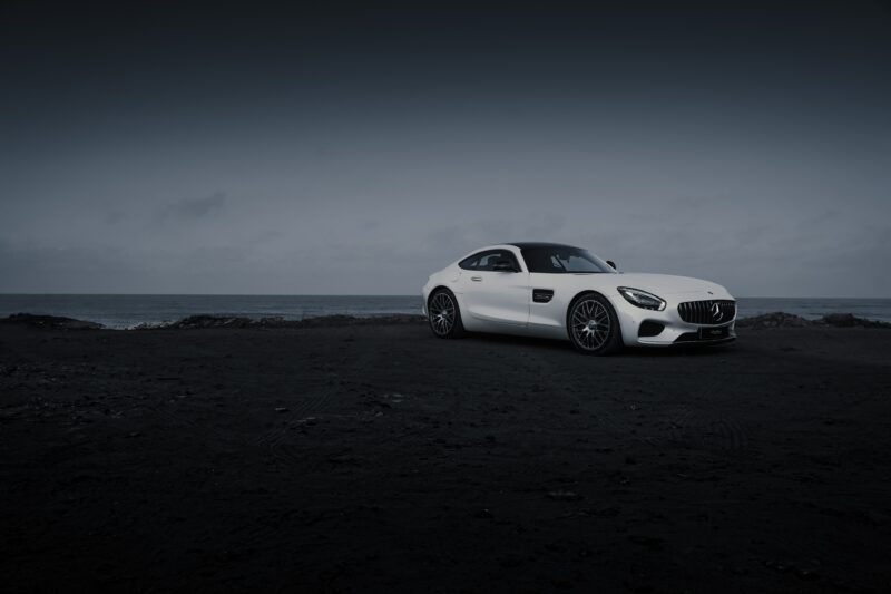 Mercedes-AMG GT: Shadows & Steel 4K Wallpaper