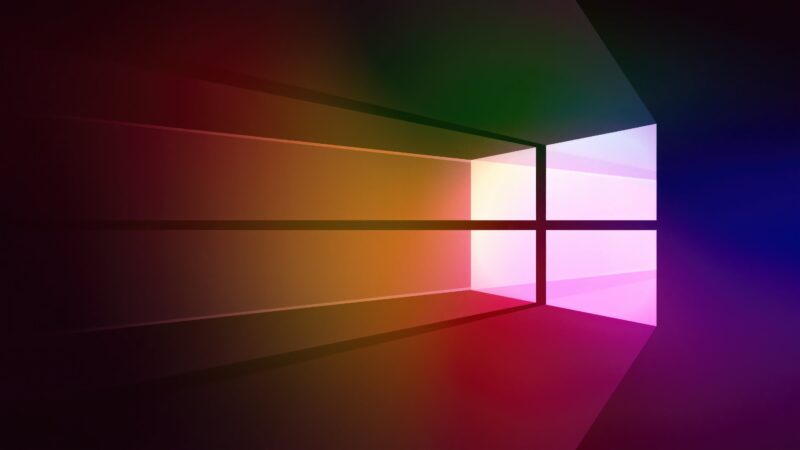 Windows 10 Abstract Spectrum 4K 5K Wallpaper
