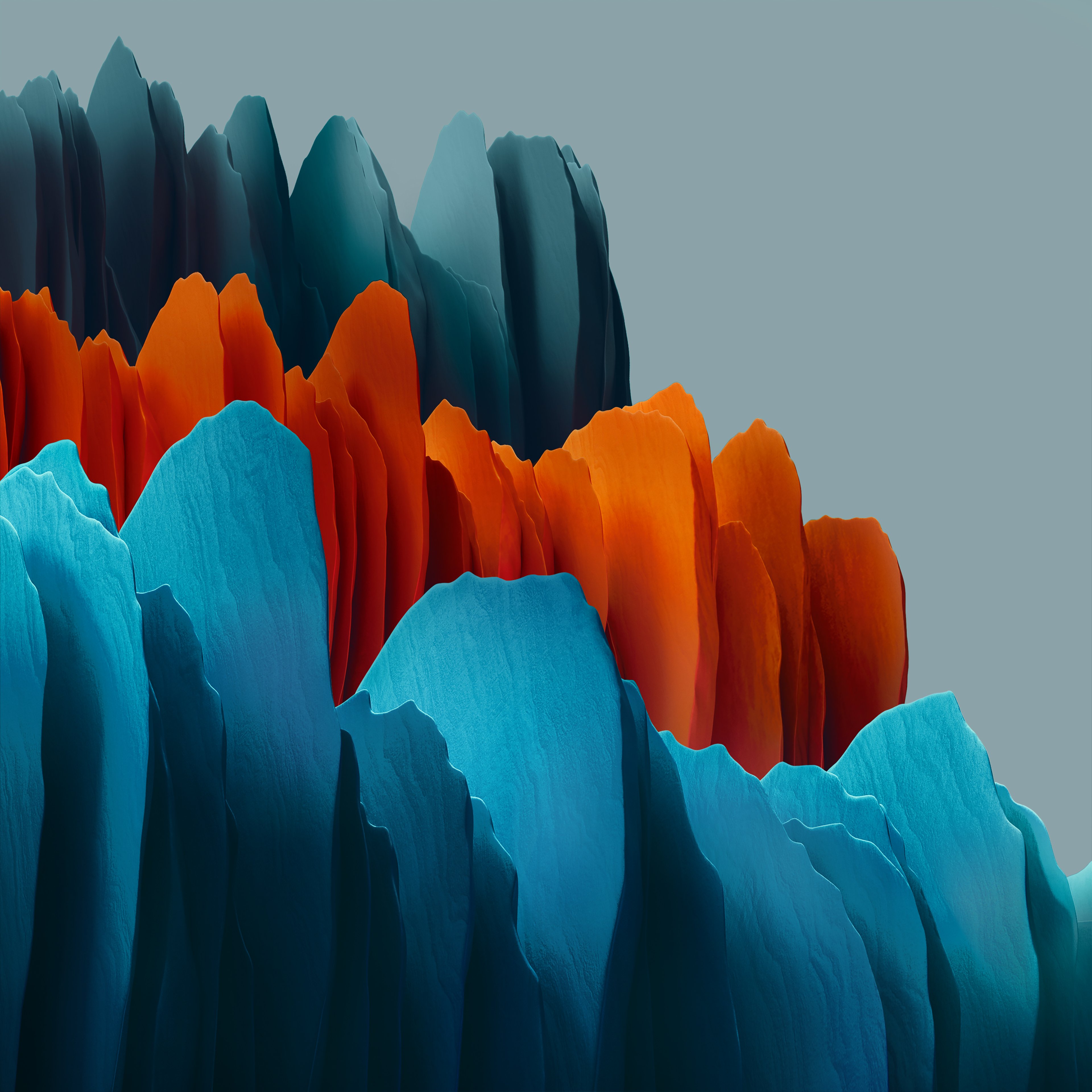 Samsung Galaxy Tab S7 Abstract Landscape 4K Wallpaper