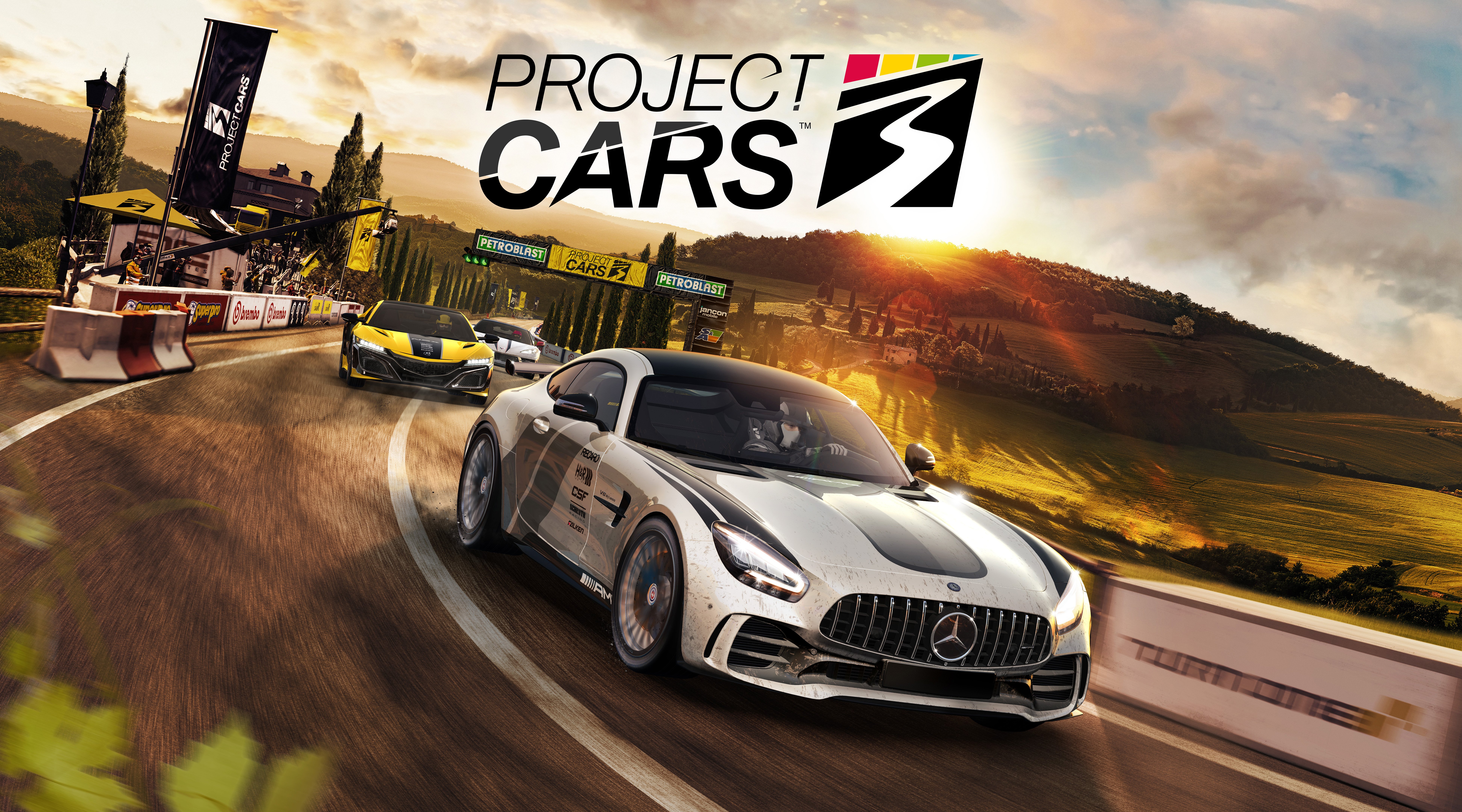 Project CARS 3: Mercedes AMG GT Racing Glory 4K 5K 8K Wallpaper