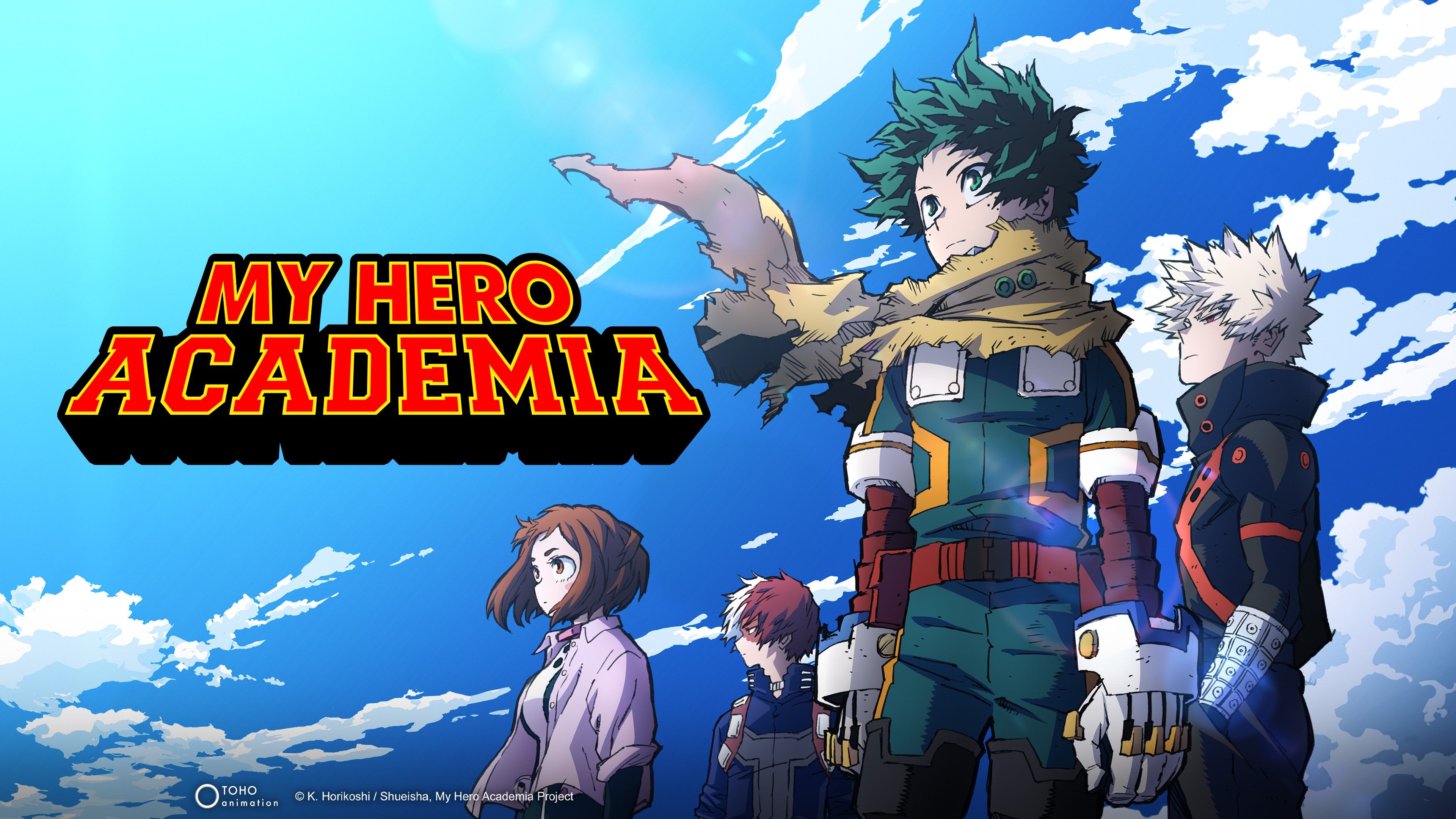 My Hero Academia: Heroes Rising 4K Wallpaper