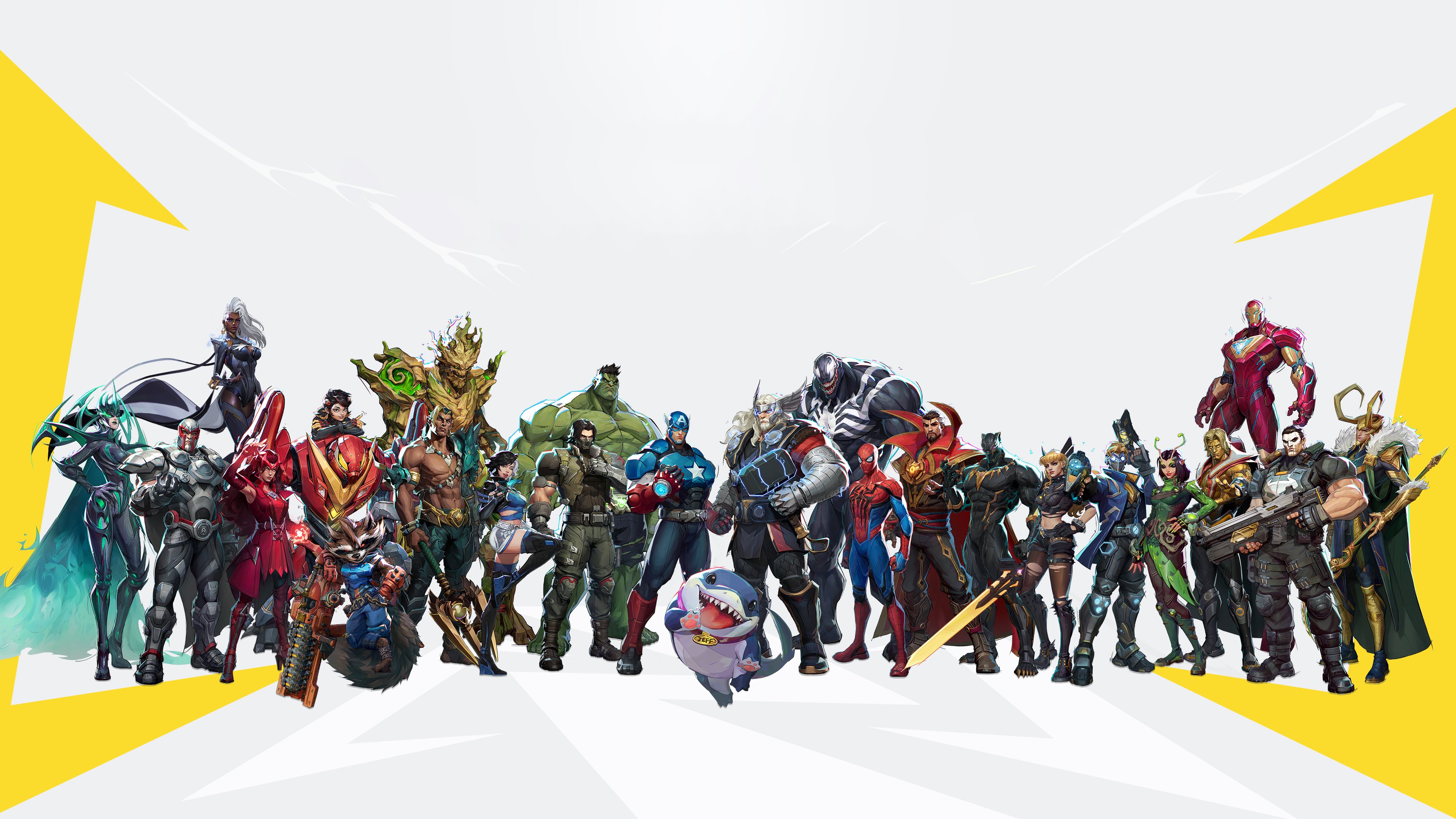 Marvel Rivals: Epic Heroes Assemble 4K Wallpaper