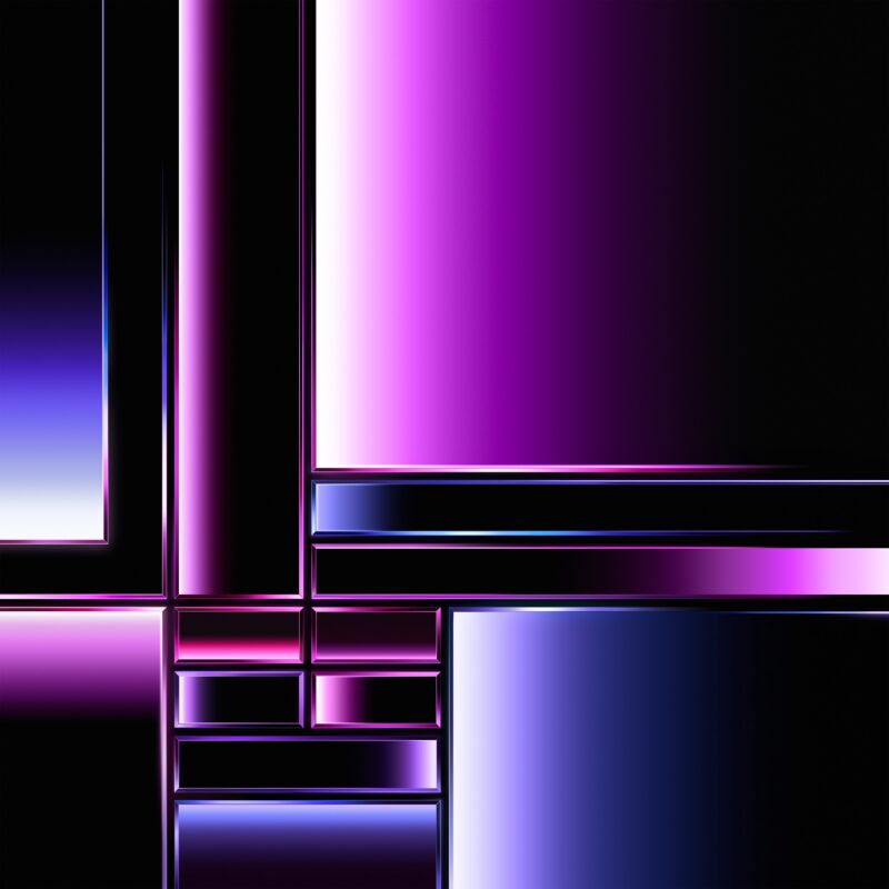Magenta Grid Abstraction 4K 5K Wallpaper