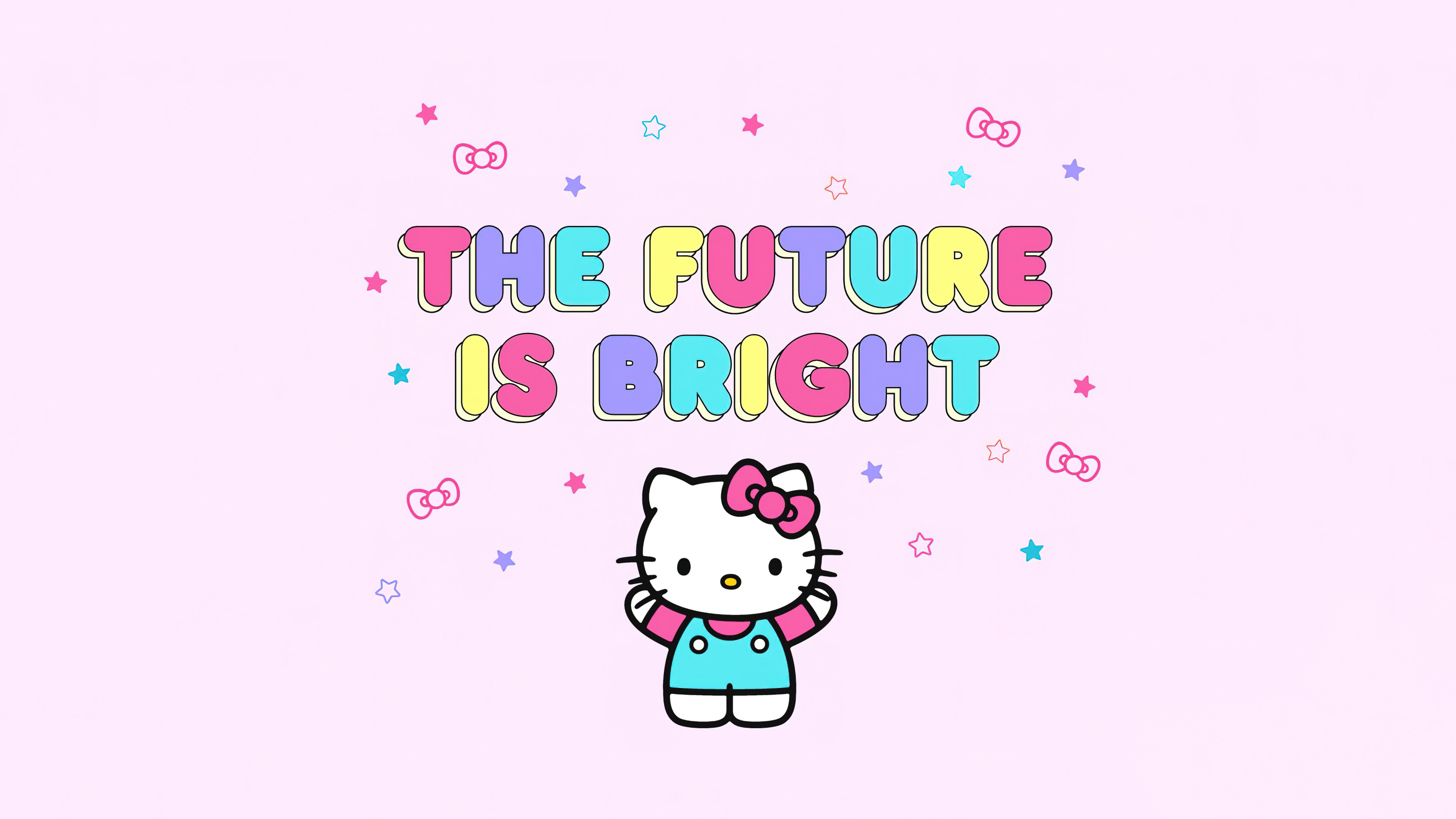 Hello Kitty: Bright Future Ahead 4K 5K Wallpaper