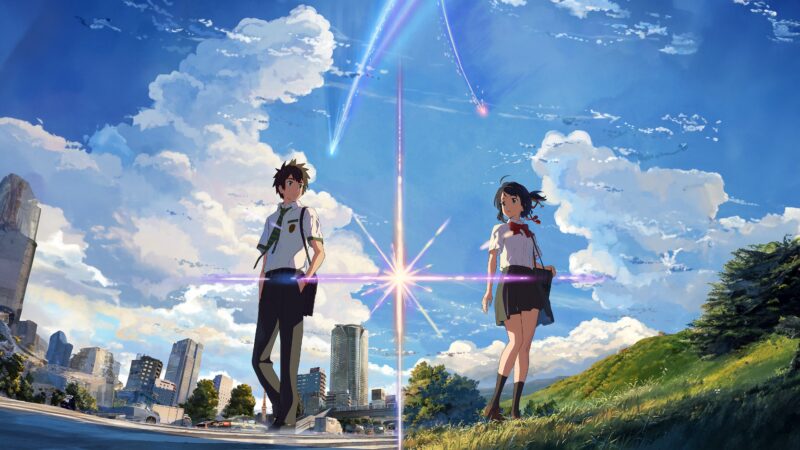 Distant Love: Kimi no Na wa Moment 4K 5K Wallpaper