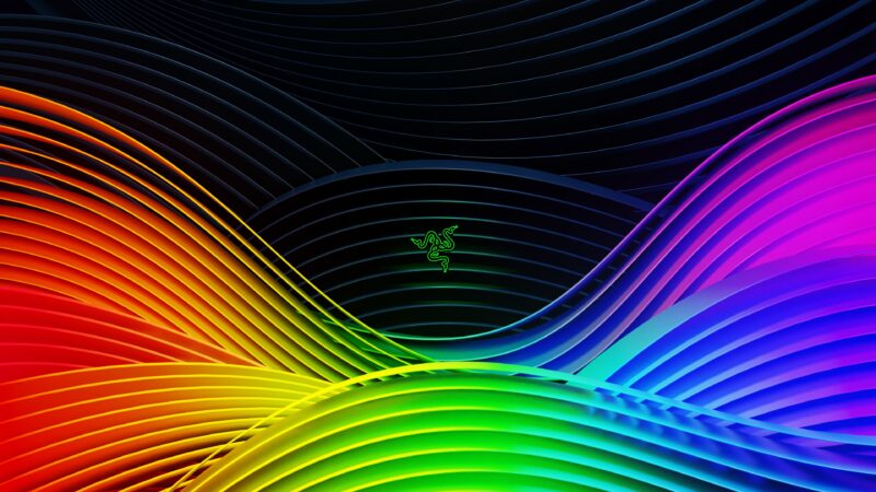 Razer's Spectrum of Wavy Dreams 4K Wallpaper