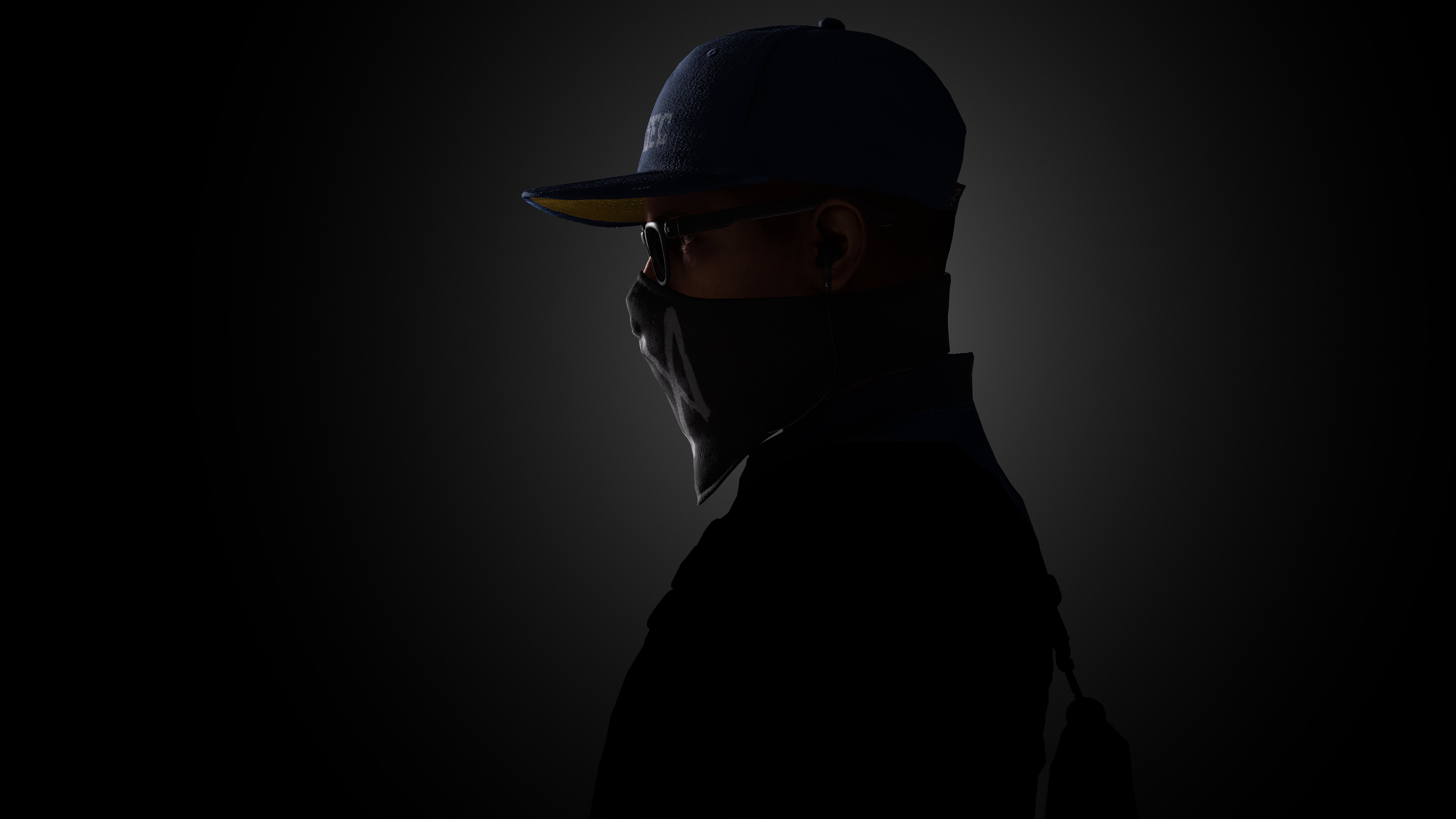 Marcus Holloway: Hacker in Shadow 4K 5K 8K Wallpaper