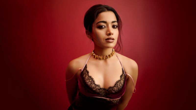 Rashmika's Bold Grazia Moment 4K 5K Wallpaper