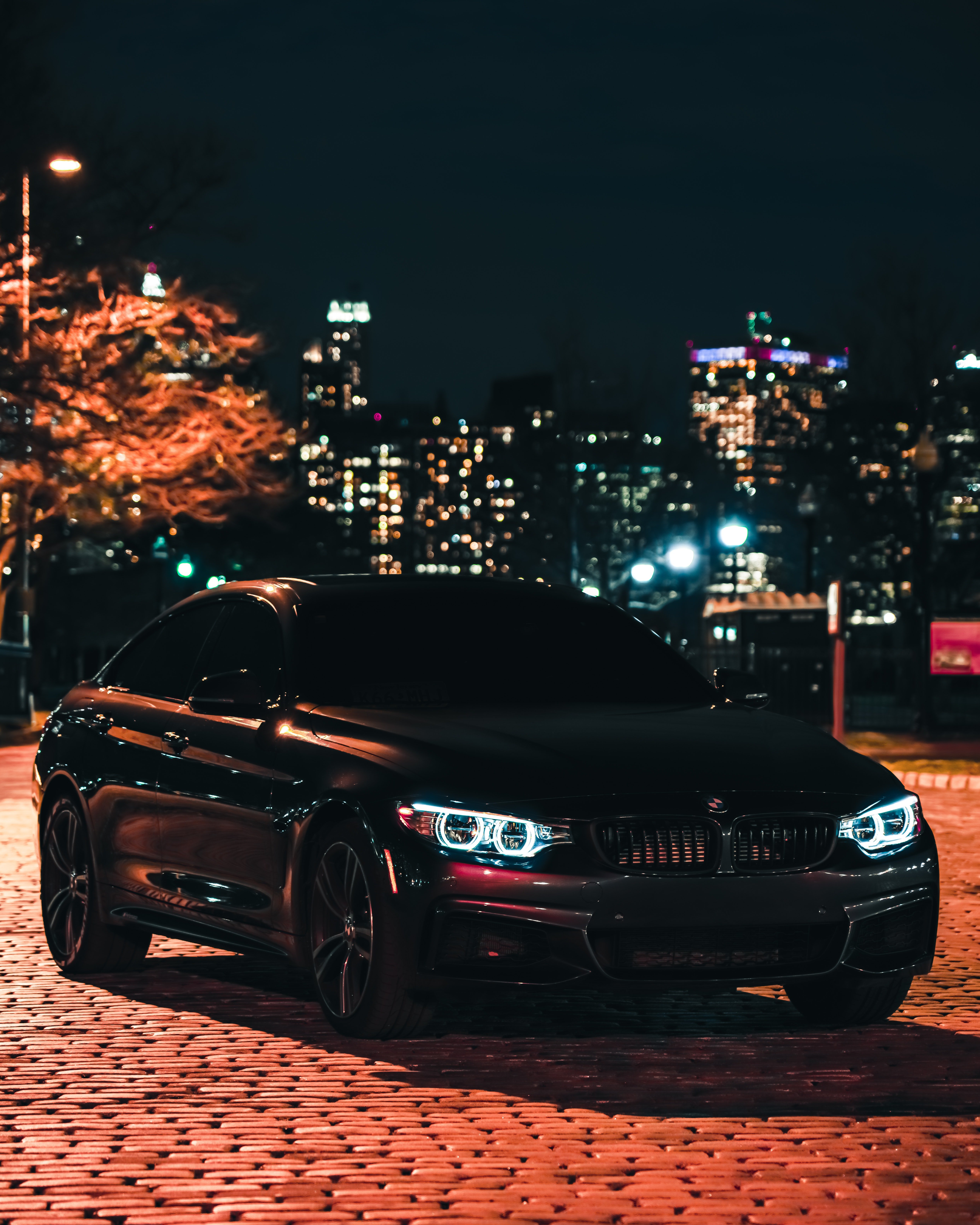 Midnight Prowl: BMW M3 Black Edition 4K Wallpaper