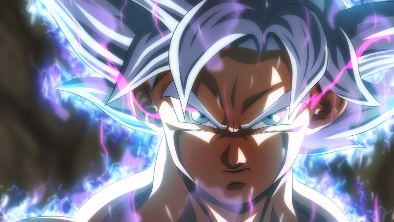 Ultra Instinct Goku: Cosmic Power Unleashed 4K 5K 8K Wallpaper