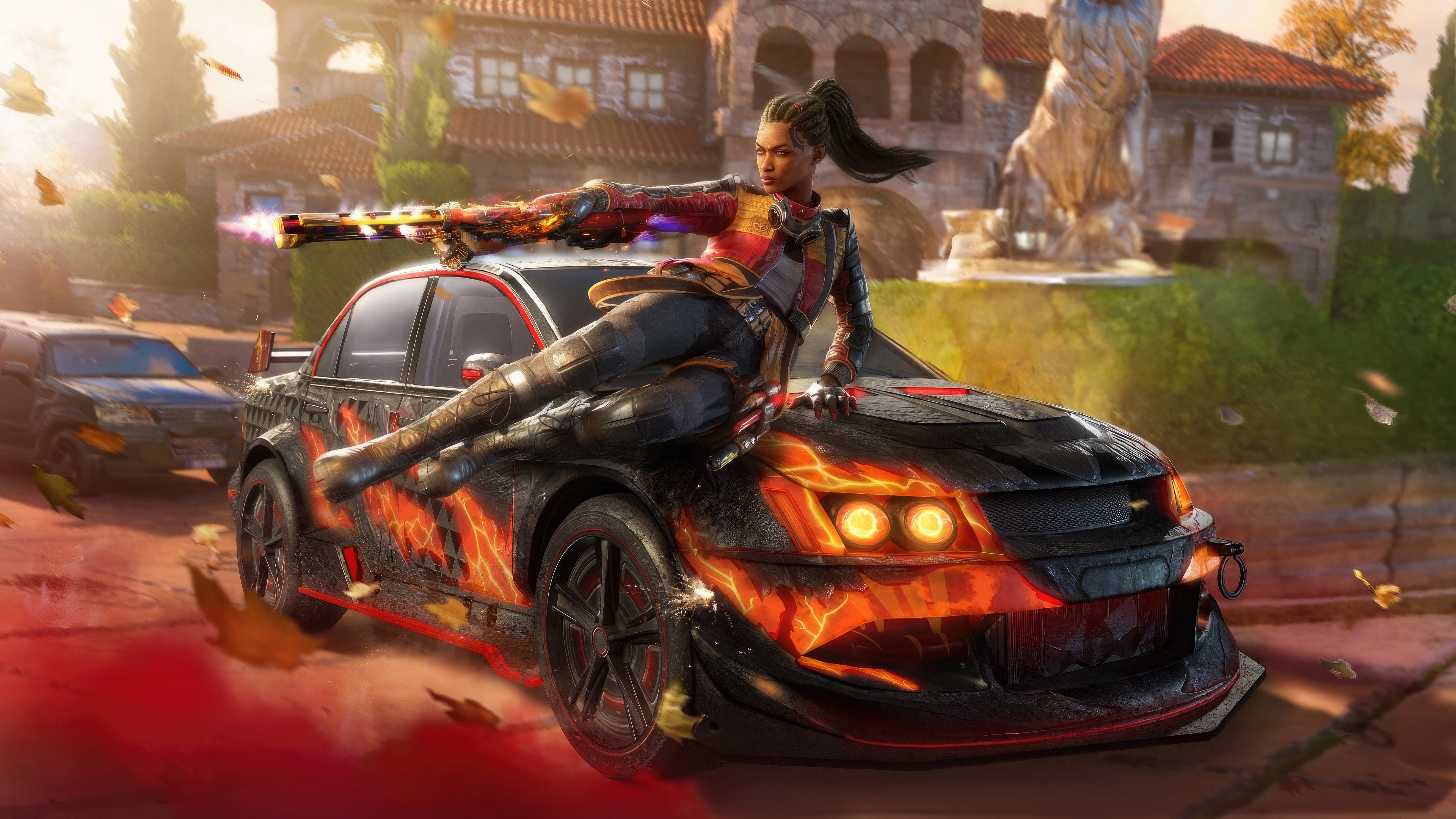 Call of Duty Mobile: Fiery Ride 4K Wallpaper