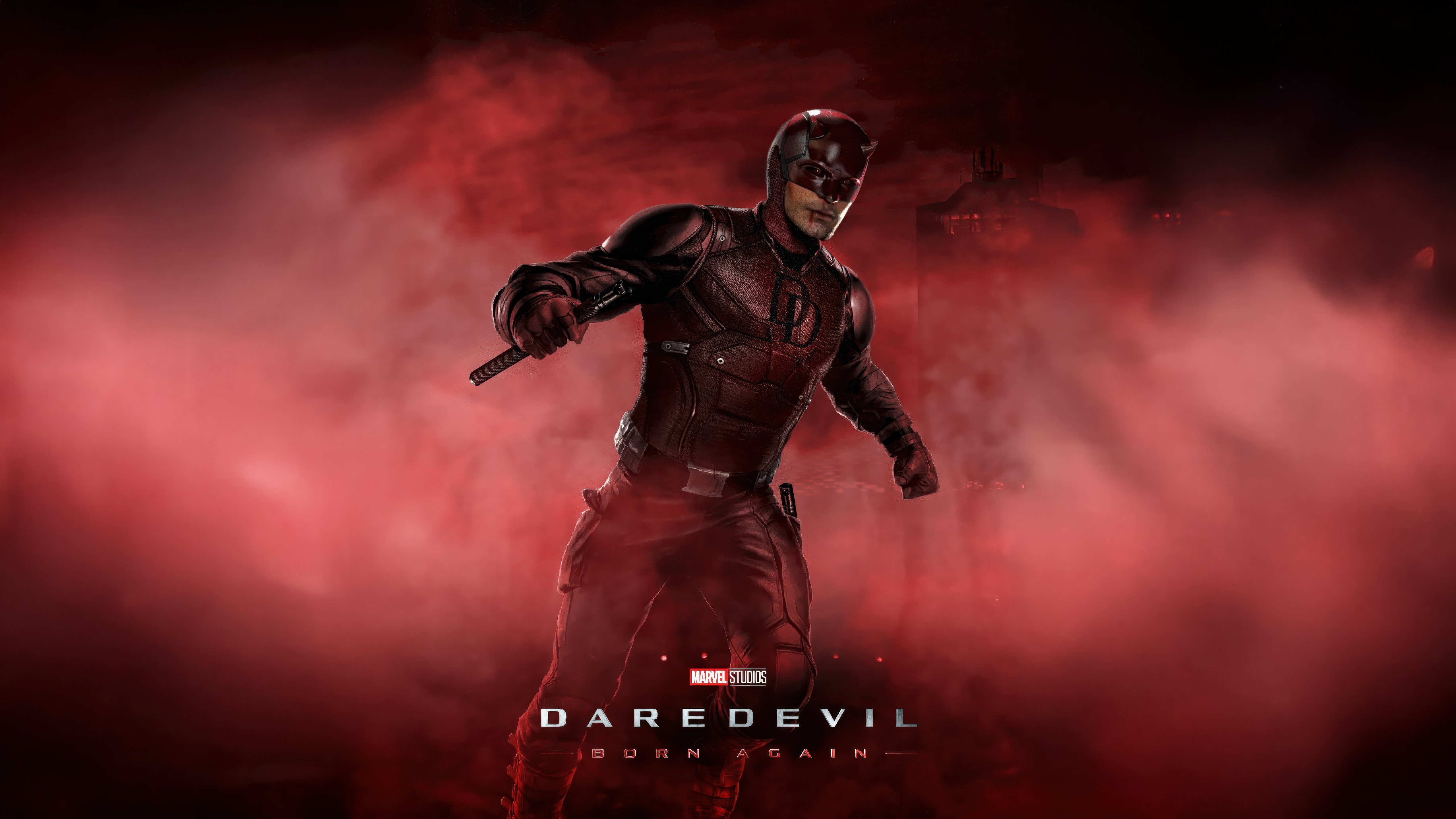 Daredevil: Born Again - Marvel's Crimson Guardian 4K 5K Wallpaper