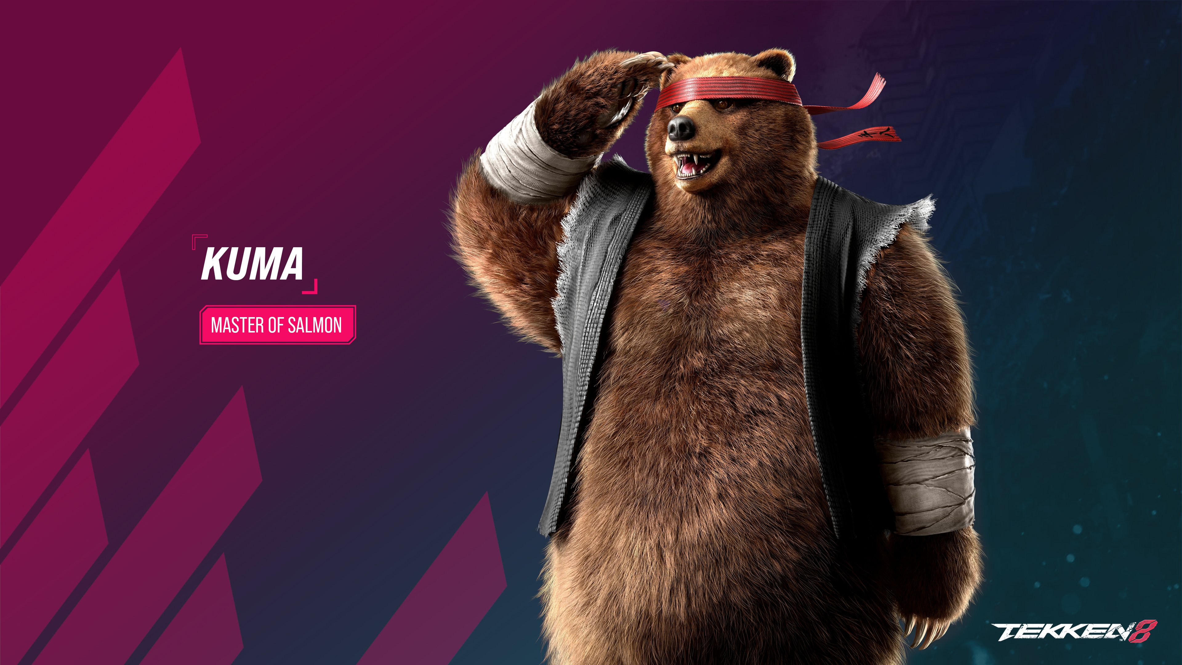 Kuma: Tekken's Wildest Bear Fighter 4K Wallpaper
