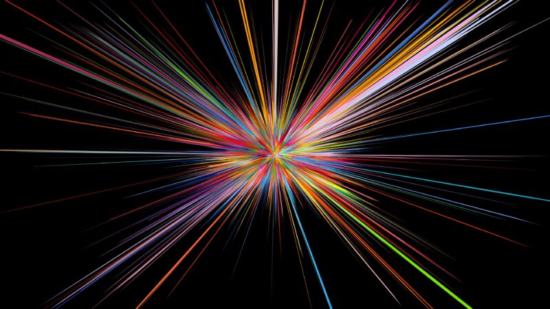 Cosmic Stellar Explosion 4K Wallpaper