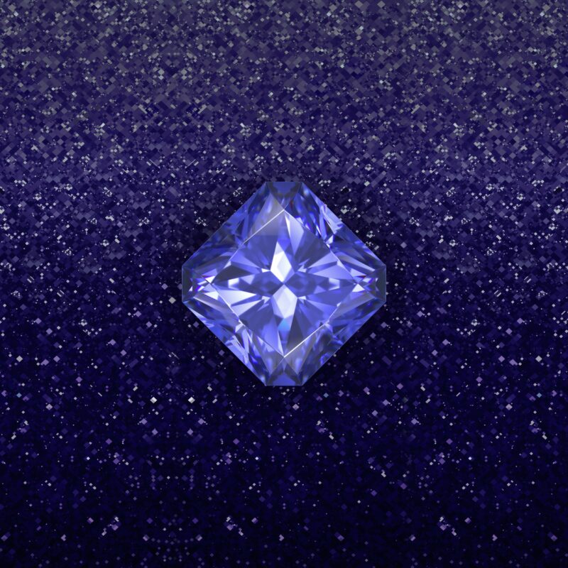 Blue Diamond Radiance 4K 5K Wallpaper