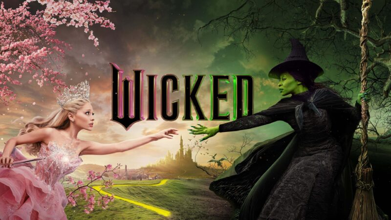 Wicked: Glinda & Elphaba's Epic Tale 4K Wallpaper