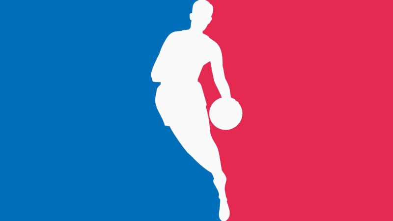 NBA Logo: Classic Minimalist Design 4K 5K Wallpaper