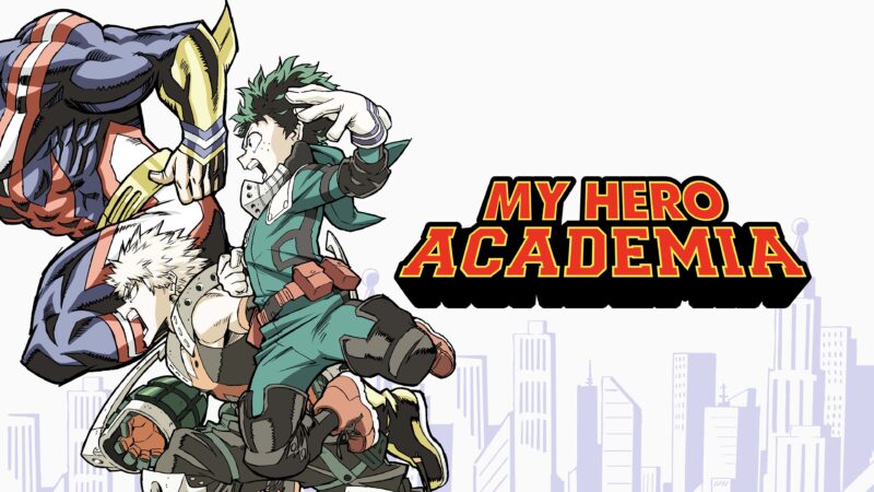 My Hero Academia: Deku and Bakugo's Battle 4K Wallpaper