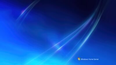 Windows Home Server Blue Waves 4K 5K Wallpaper