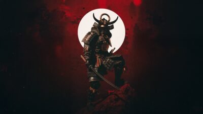 Yasuke: Moonlit Samurai Shadow 4K 5K 8K Wallpaper