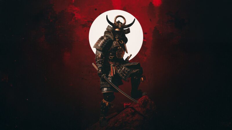 Yasuke: Moonlit Samurai Shadow 4K 5K 8K Wallpaper